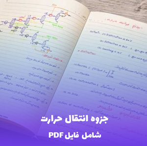 جزوه انتقال حرارت (شامل فایل PDF) | یادگیری آسان و کاربردی