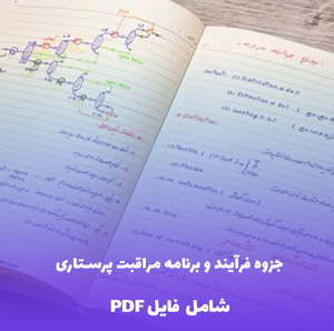جزوه فرآیند و برنامه مراقبت پرستاری PDF - مرجعی جامع و کاربردی